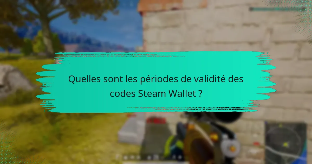 Quels sont les problèmes courants lors du rachat de codes Steam Wallet ?
